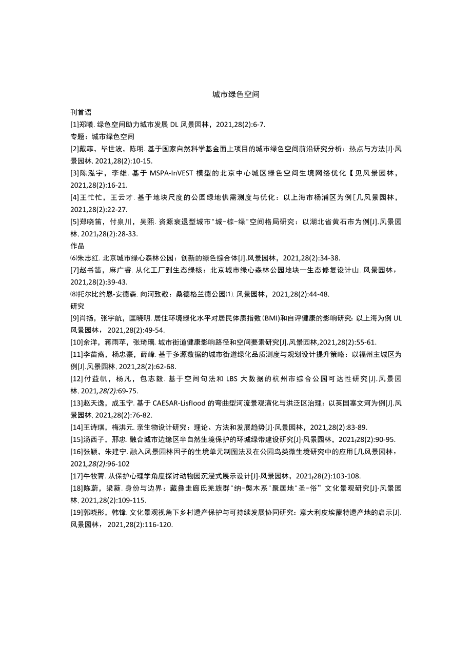 《风景园林》2021年总目次docx.docx_第2页