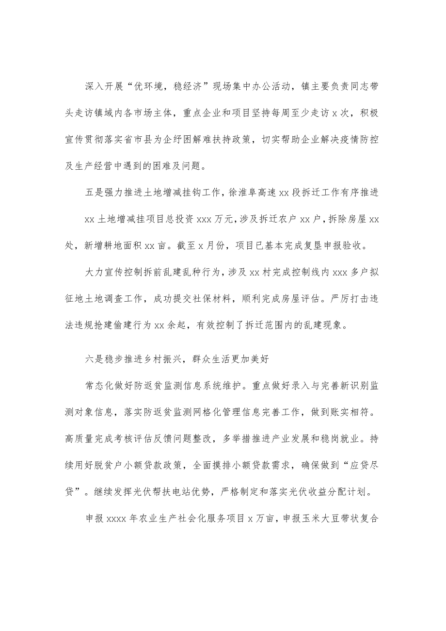 2022上半重点工作总结（镇乡）.docx_第3页