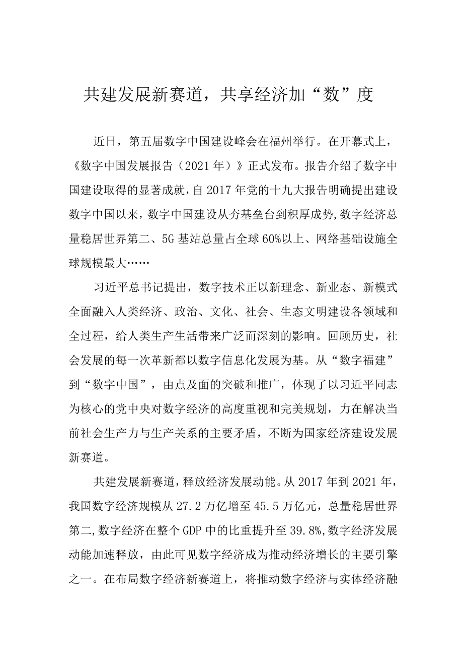 共建发展新赛道共享经济加“数”度.docx_第1页