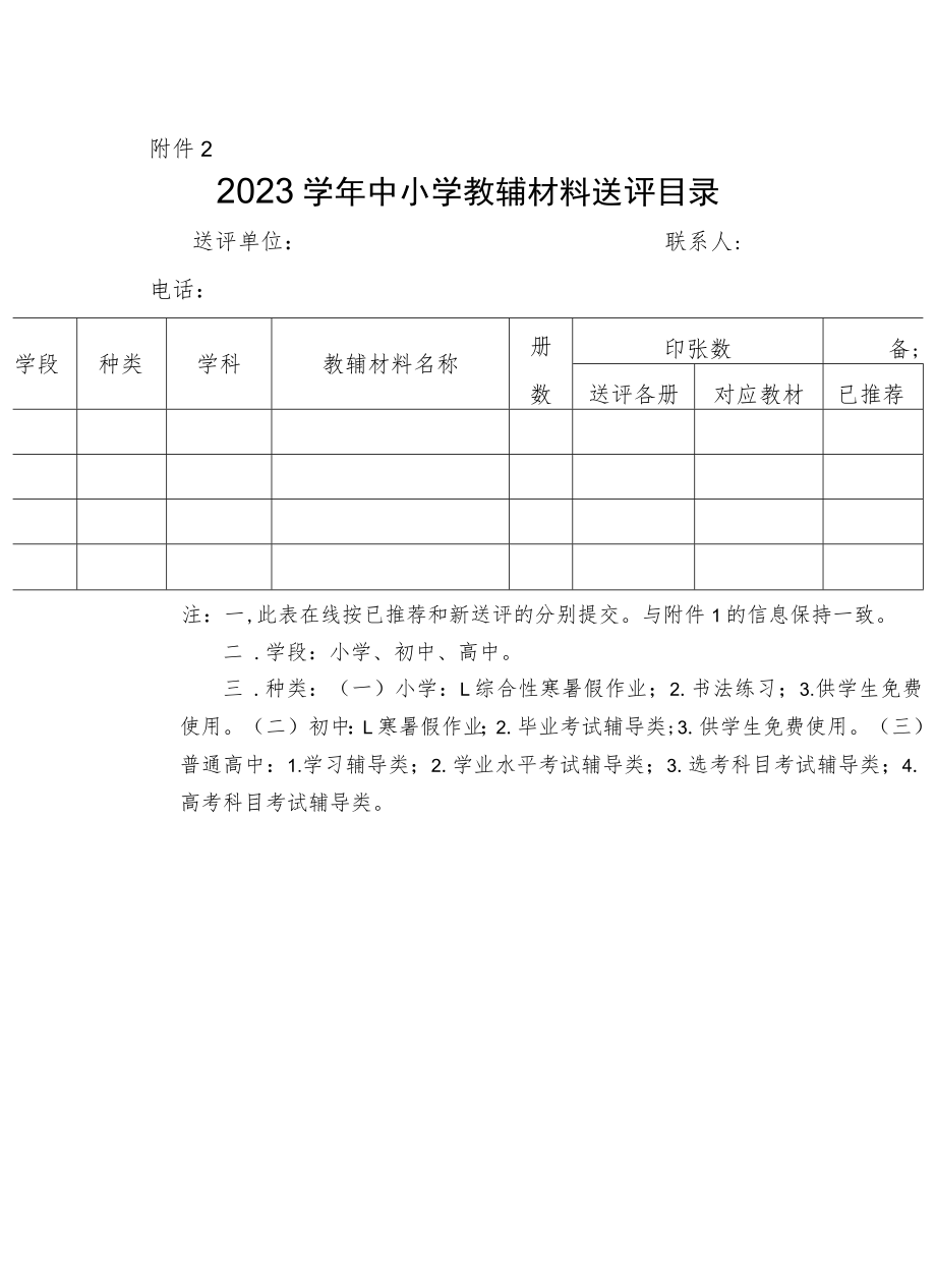 2023学年中小学教辅材料送评申请表、目录、承诺书（样例）、样书封面的内容与格式、档案盒封面格式与要求.docx_第3页