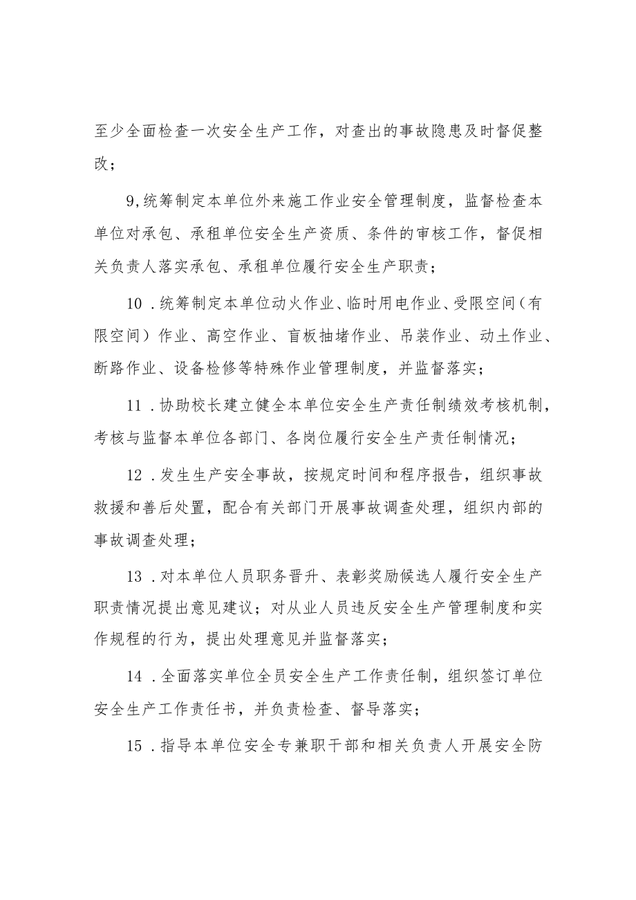 小学分管安全工作的副校长安全生产责任清单.docx_第2页