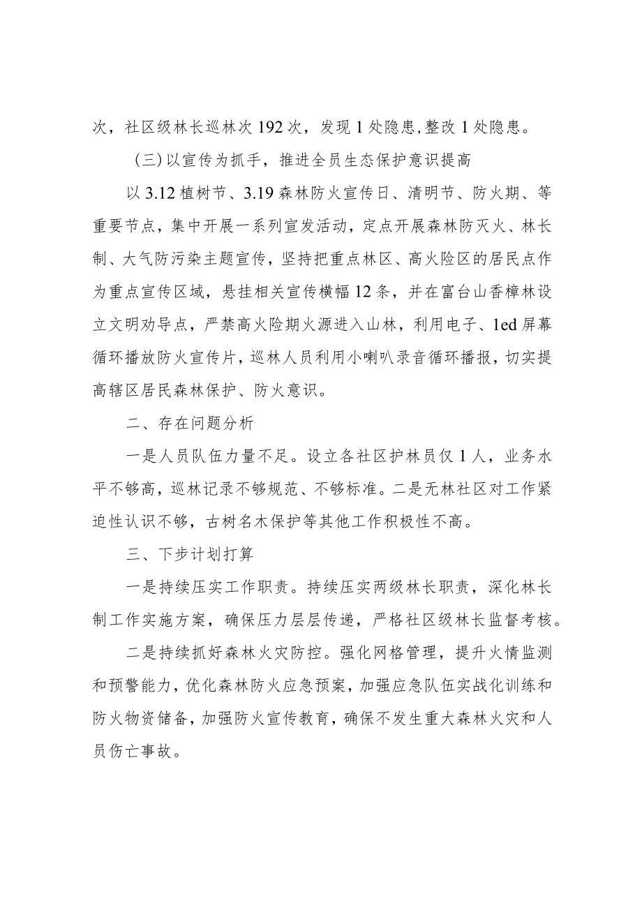 XX办事处度林长制工作总结.docx_第2页