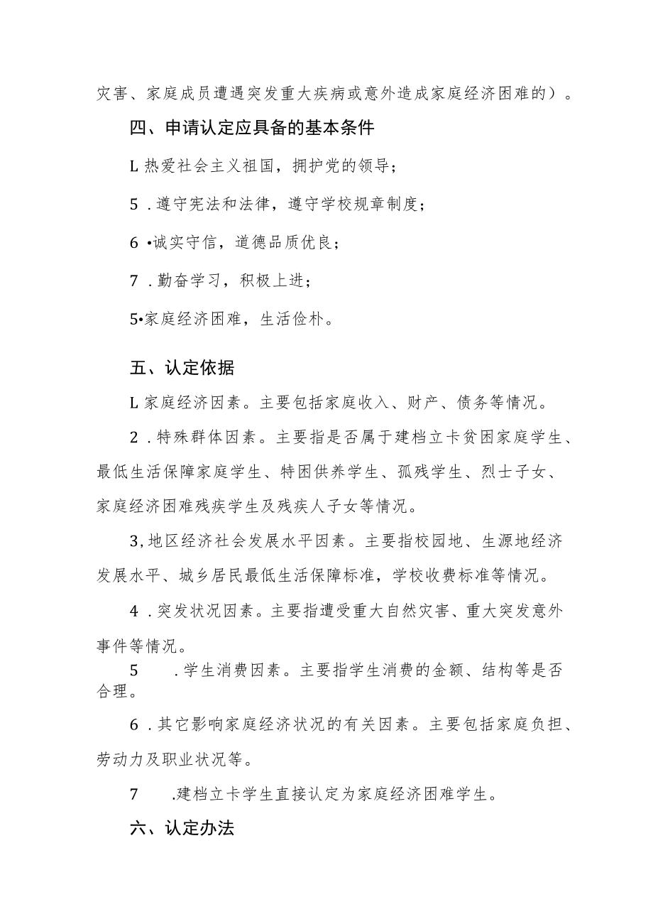 职业学院家庭经济困难学生认定办法（修订）.docx_第3页