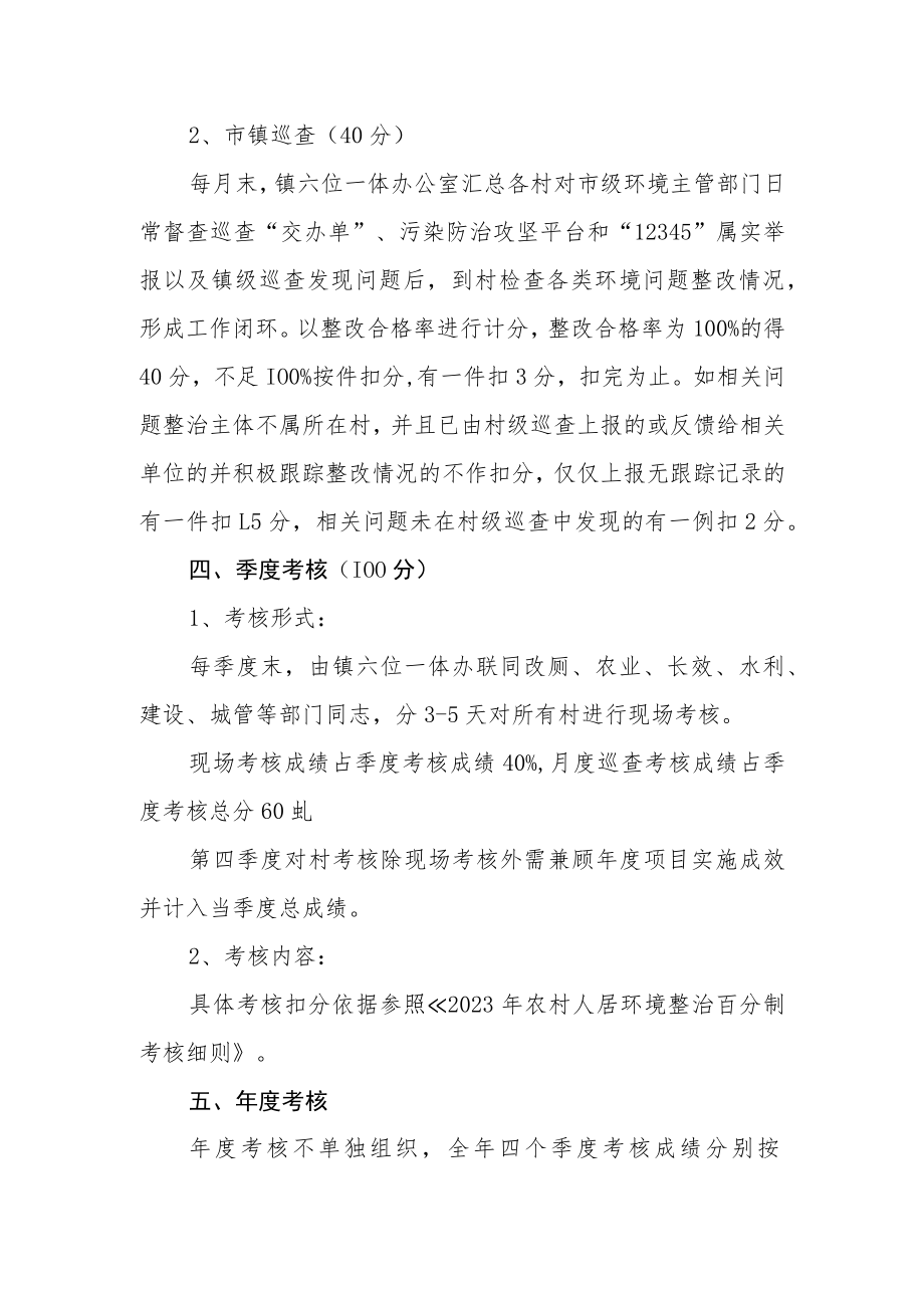 农村环境综合整治对村考核办法.docx_第2页