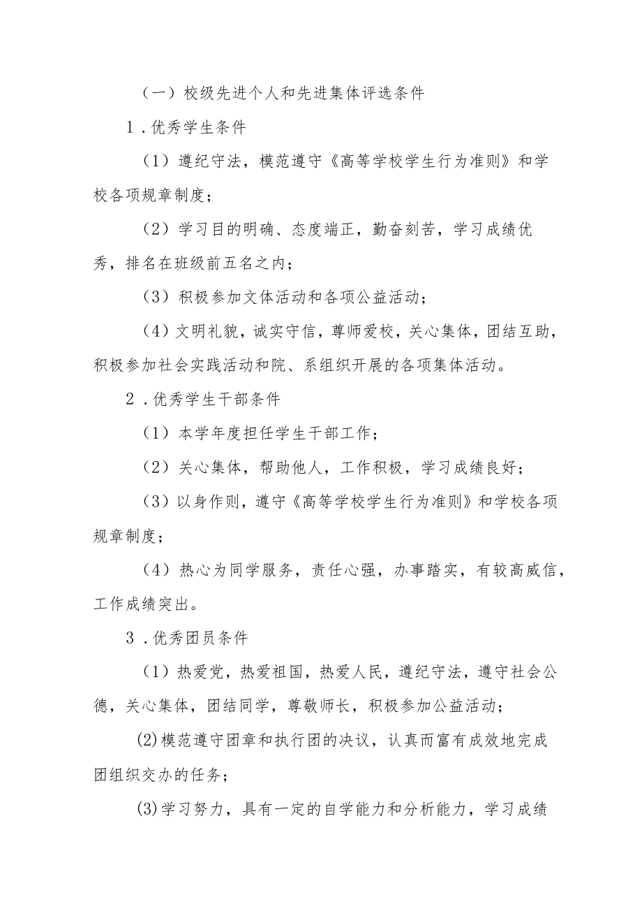 职业学院学生先进个人和先进集体评选办法.docx_第2页