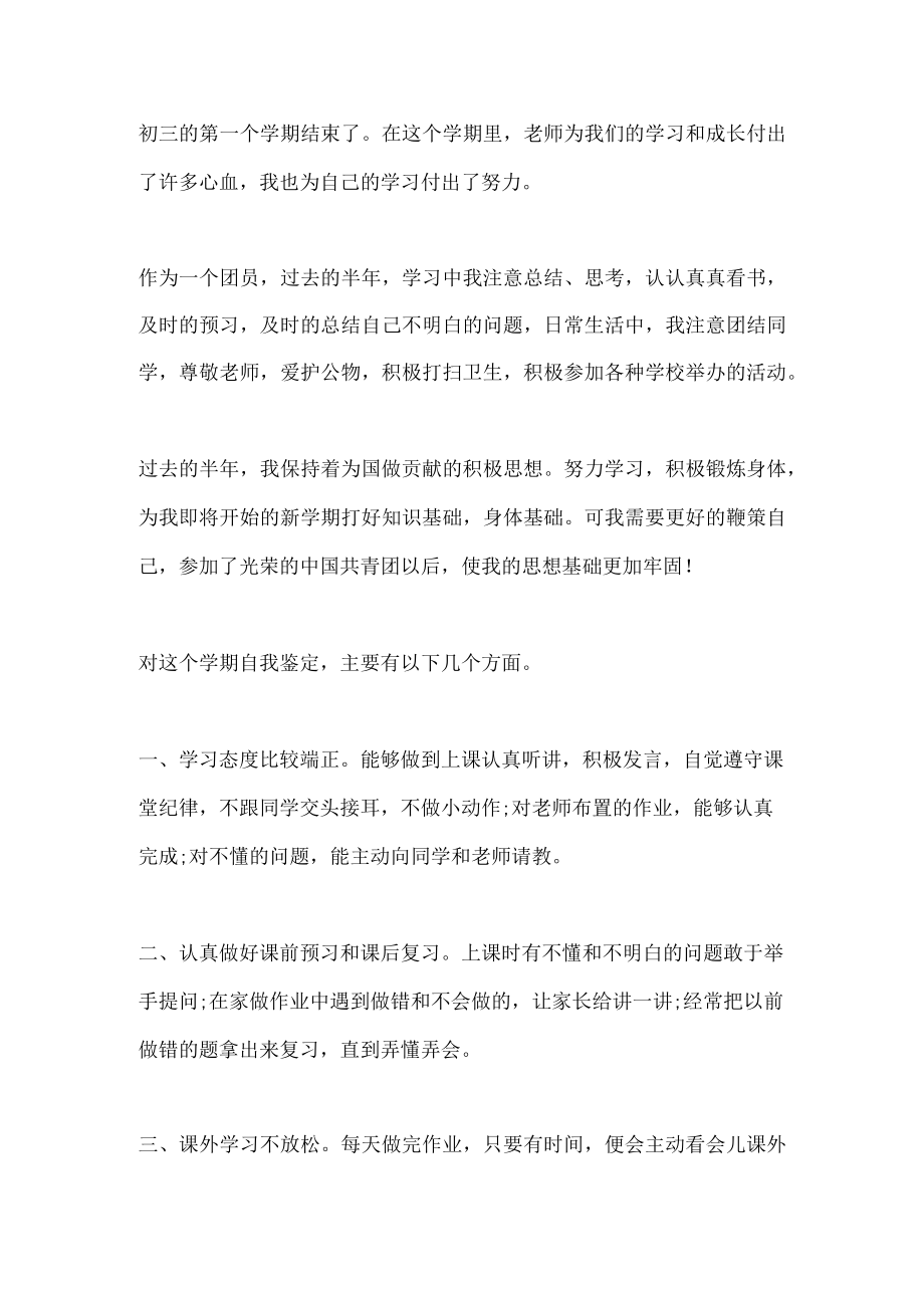 团员教育评议个人年度总结5.docx_第1页