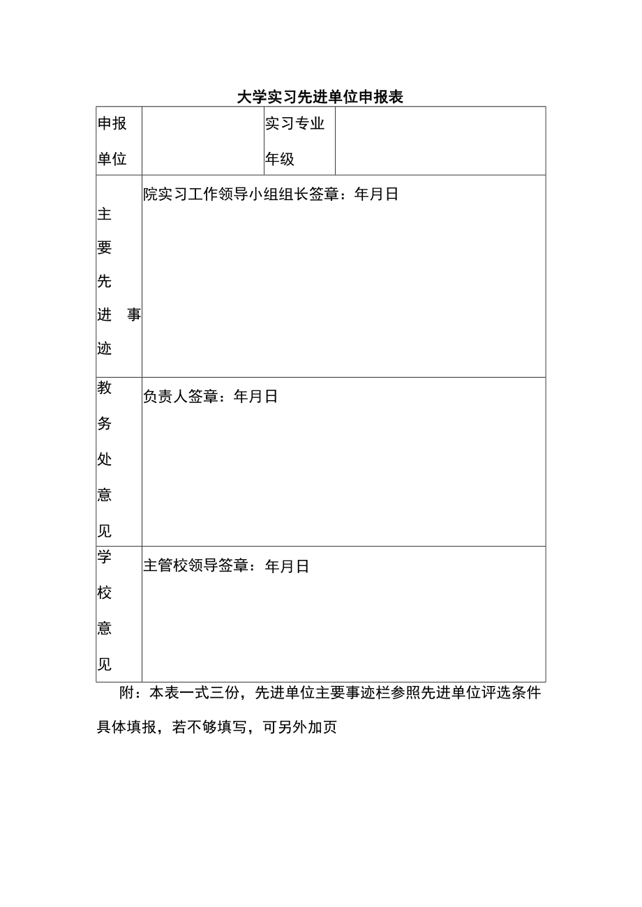 大学实习先进单位申报表.docx_第1页