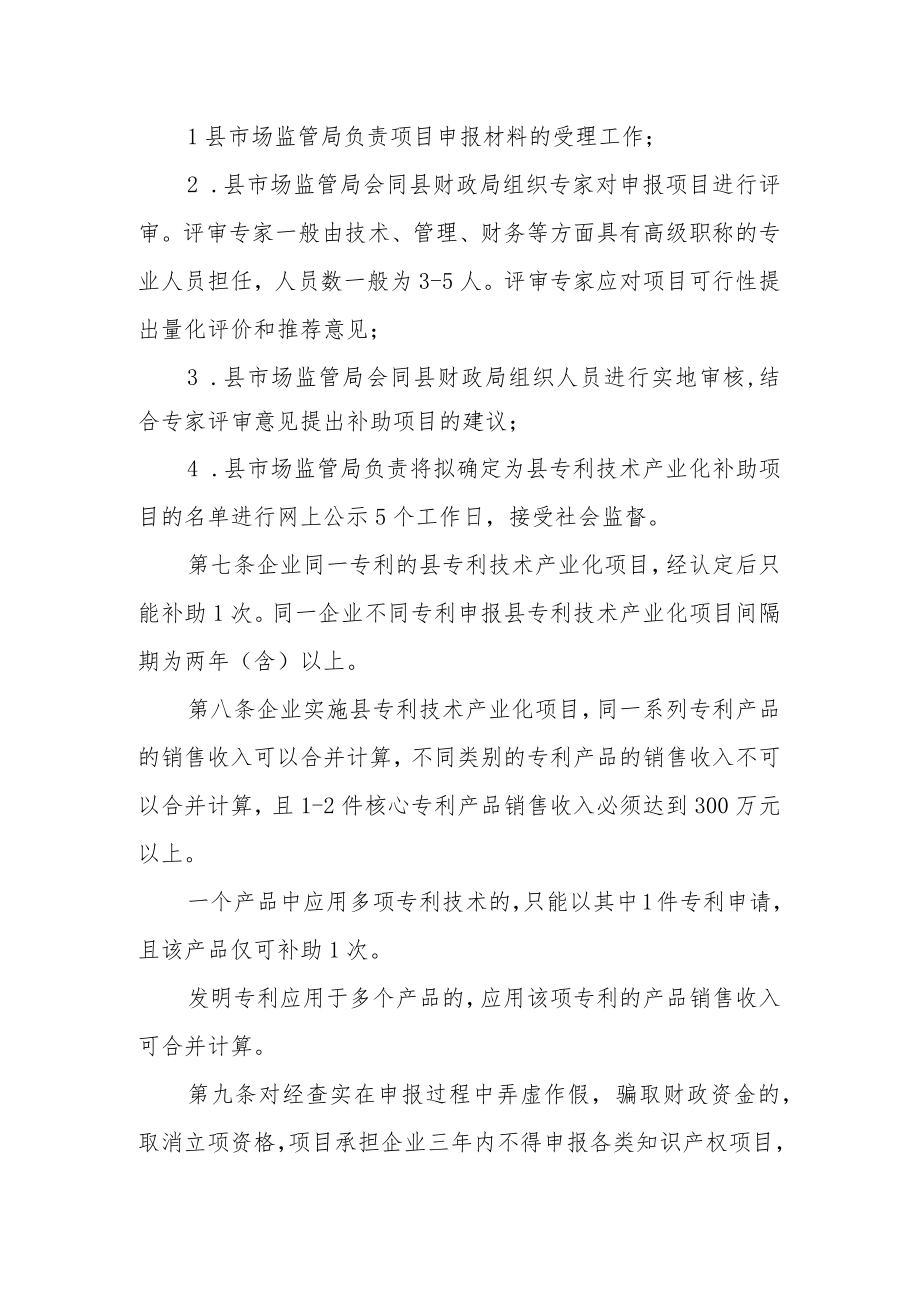 专利产业化项目管理办法.docx_第3页