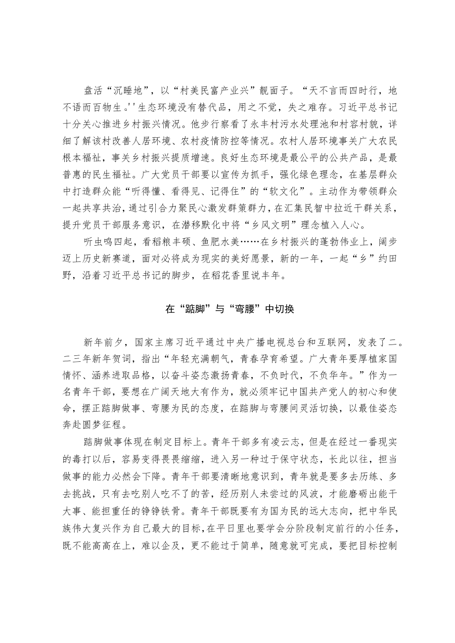 “二〇二三年新年贺词”学习感悟.docx_第2页