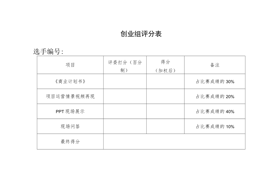 创业组评分表.docx_第1页