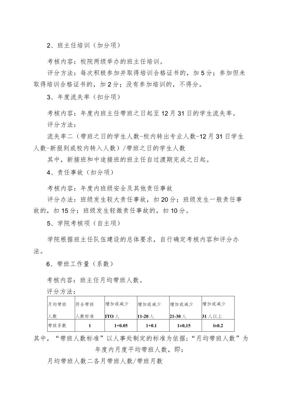 XX大学班主任年度考核方.docx_第2页