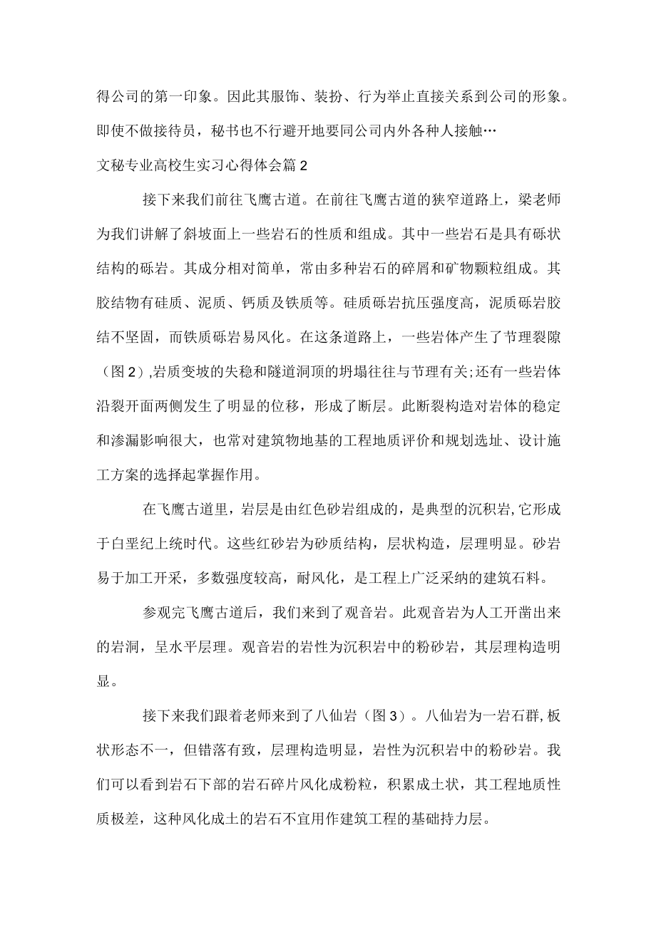 文秘专业大学生实习心得体会.docx_第3页