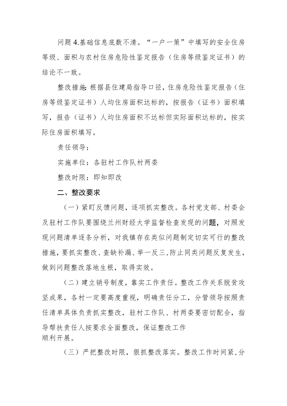 “一户一策”监督检查发现问题整改工作方案.docx_第3页