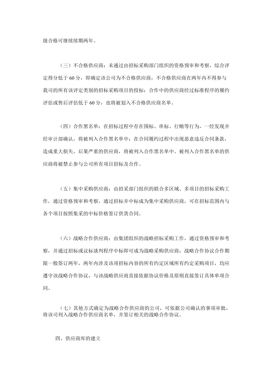 某地产企业供应商管理制度（适用于招标采购）.docx_第2页