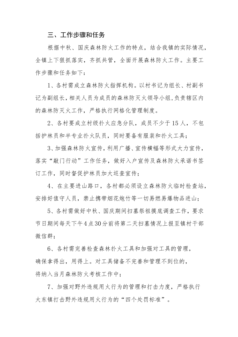 中秋、国庆期间森林防火实施方案.docx_第2页