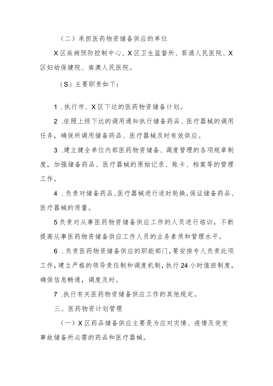 医药物资供应保障应急预案.docx_第2页