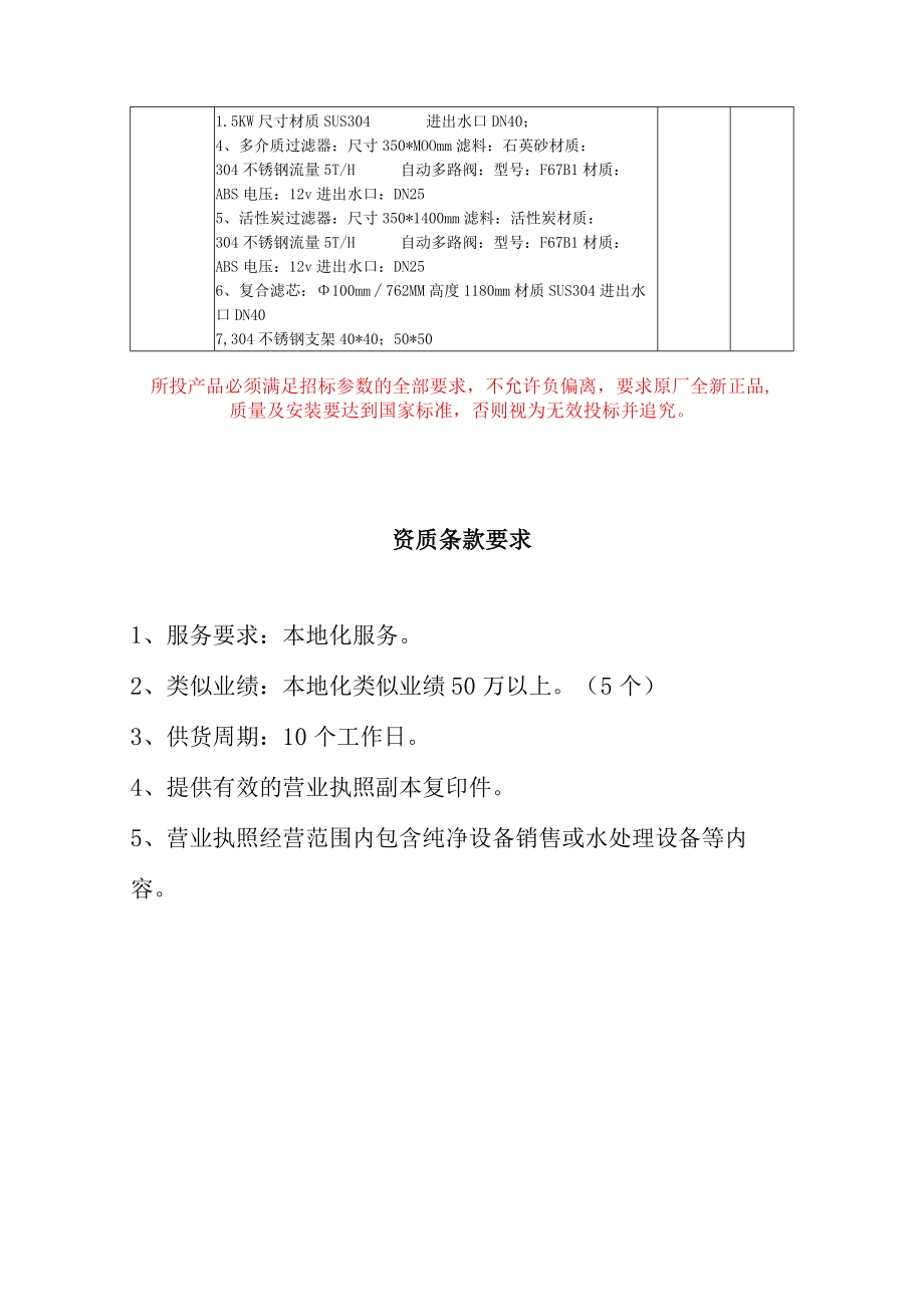 许村镇沈士小学改扩建净水系统工程技术条款要求.docx_第3页