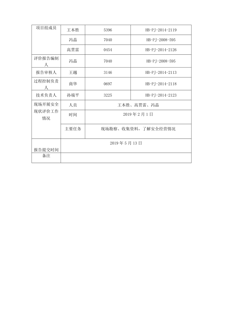 黄骅市四通加油站原址改扩建项目安全设施竣工验收评价报告.docx_第2页