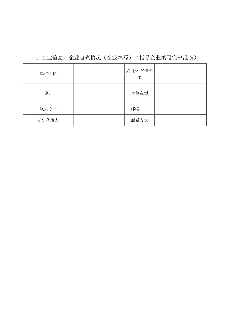 2022年一、二类机动车维修企业质量信誉考核计分标准.docx_第2页