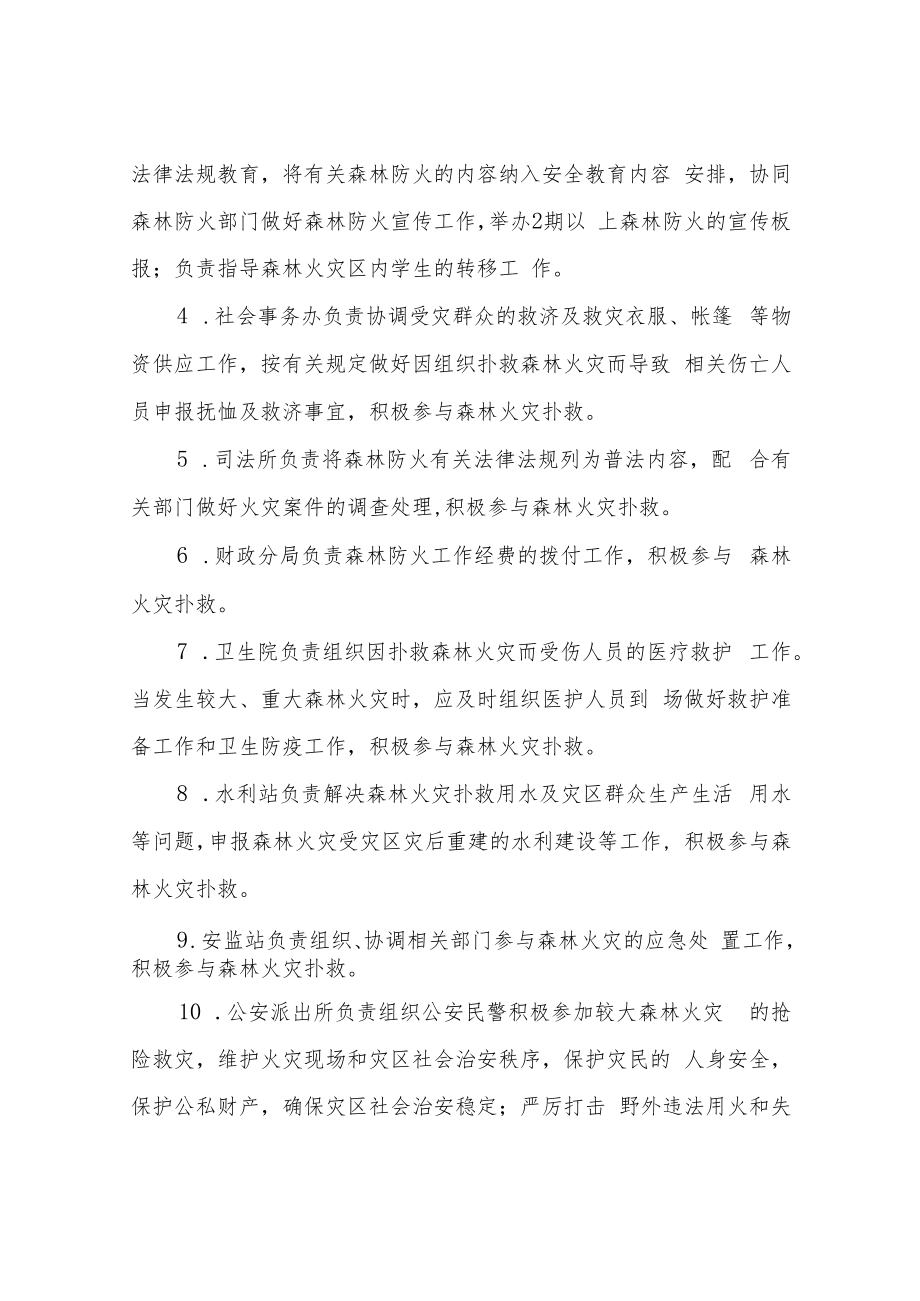 XX街道办森林防火考核办法（试行）.docx_第3页