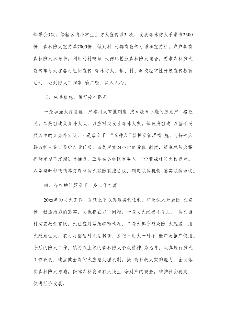 x镇森林防灭火工作总结.docx_第2页