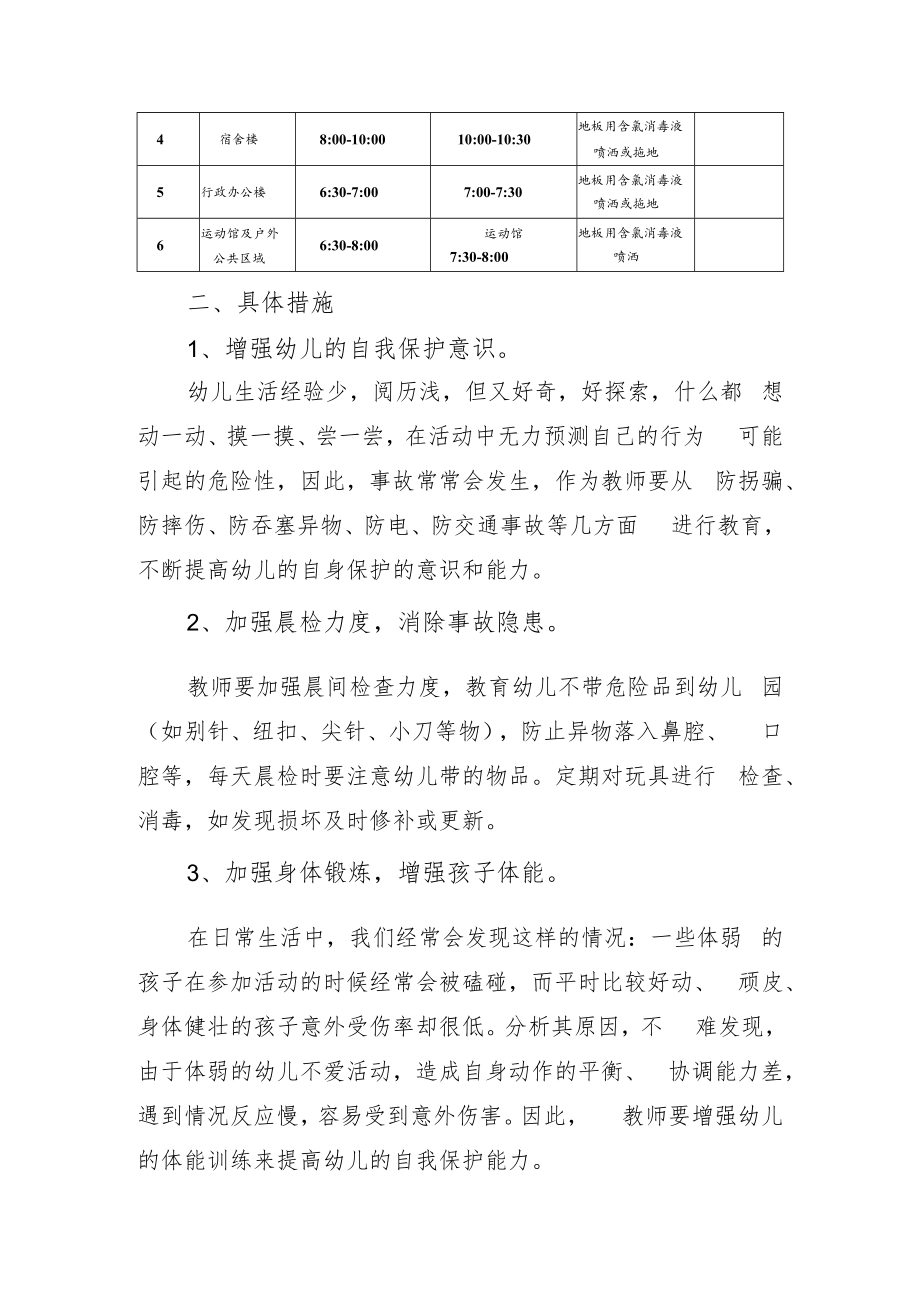 2023年幼儿园疫情期间安全工作总结.docx_第2页