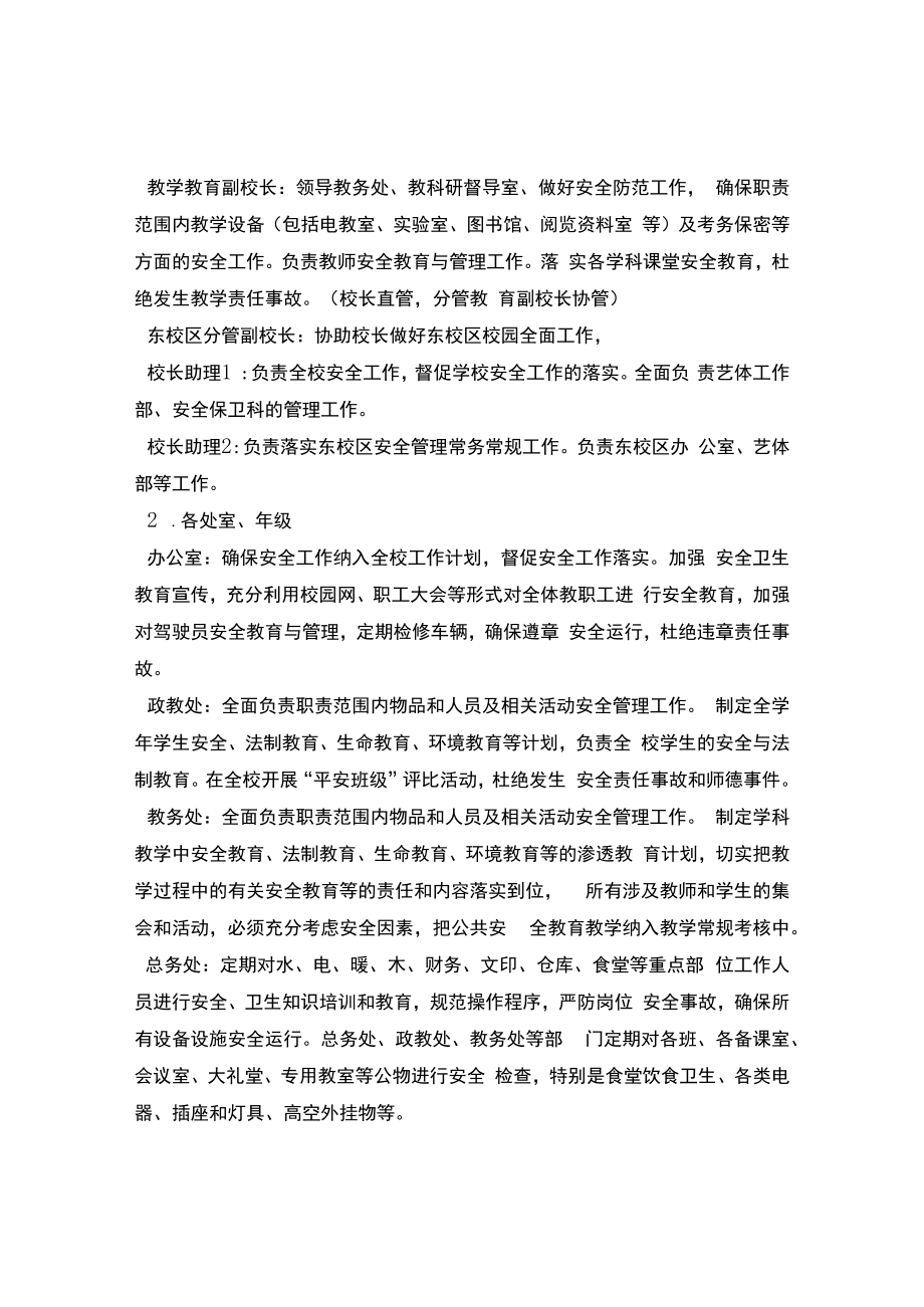 中学安全领导小组机构分工及职责.docx_第2页