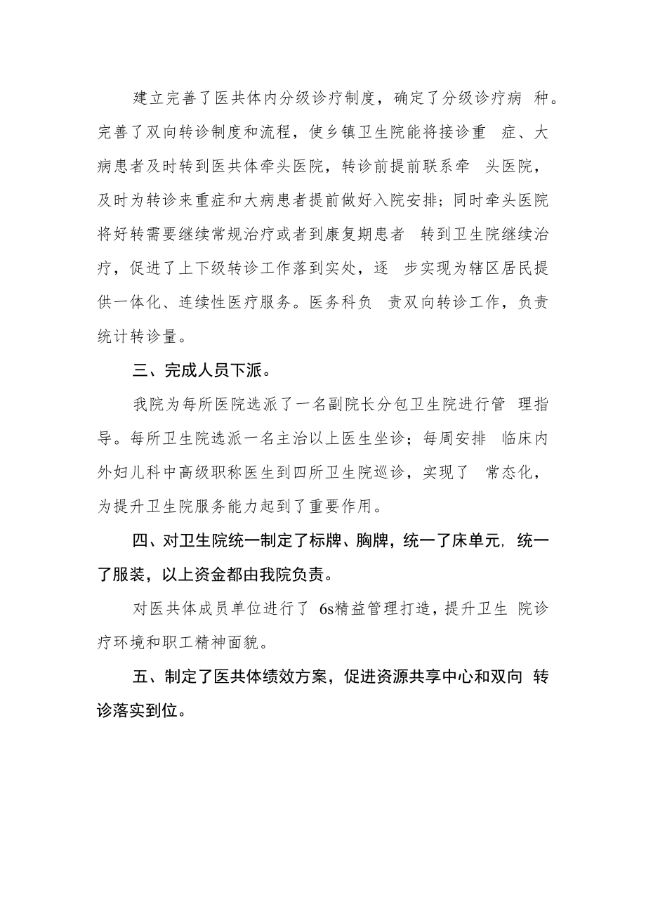 中医院医共体建设总结.docx_第2页