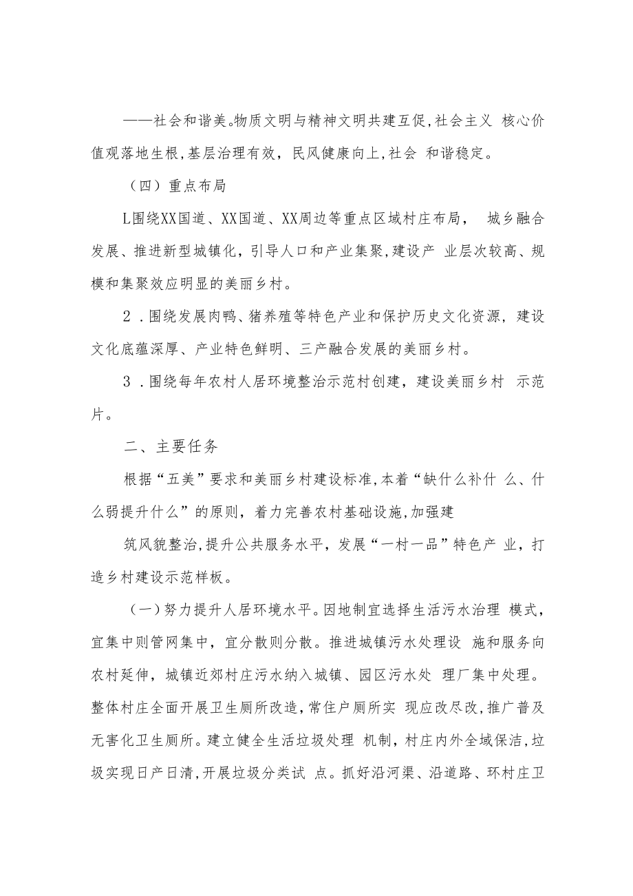 XX县美丽乡村建设行动实施方案.docx_第3页