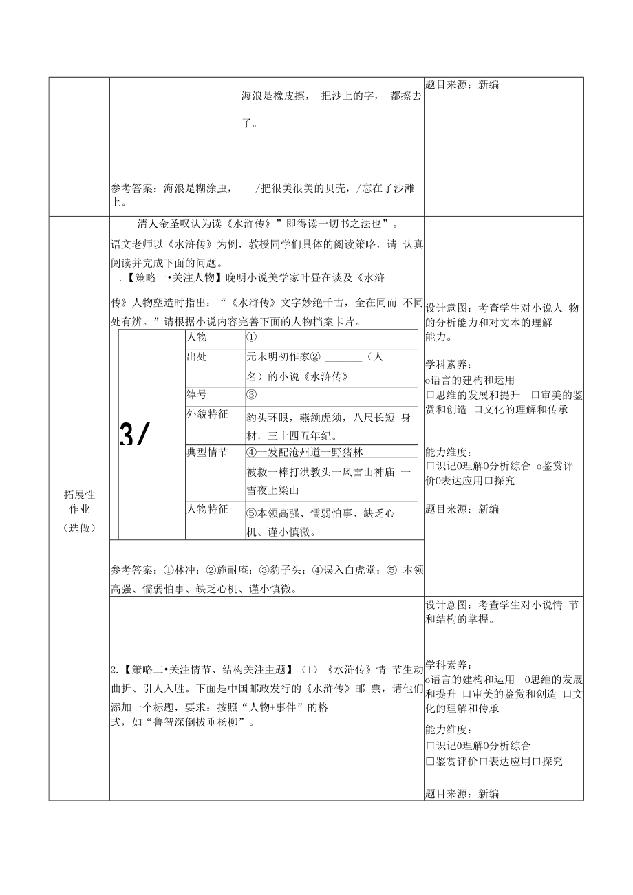 专题复习6：名著九上、九下（2课时）.docx_第3页