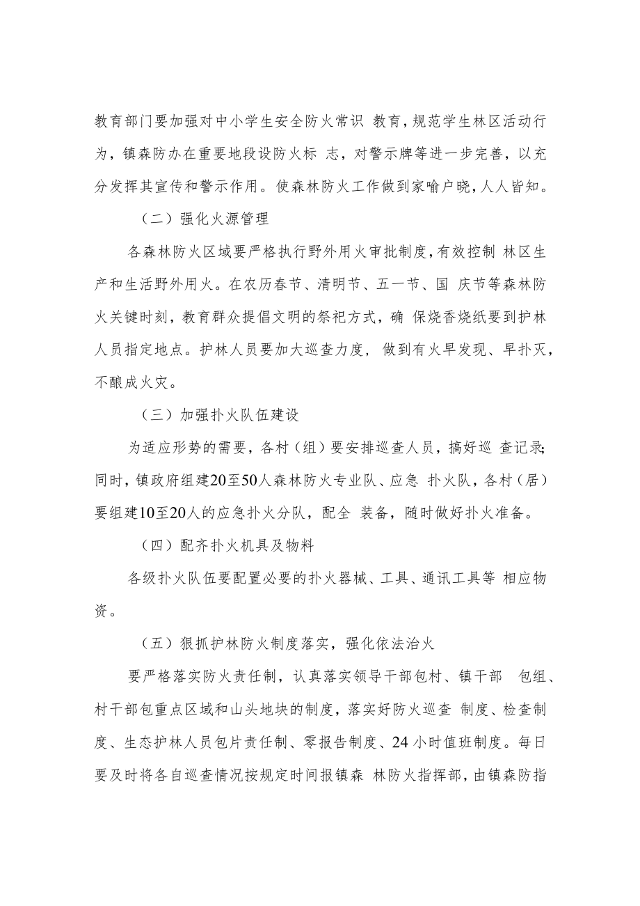 XX镇2022年森林防火工作计划.docx_第2页