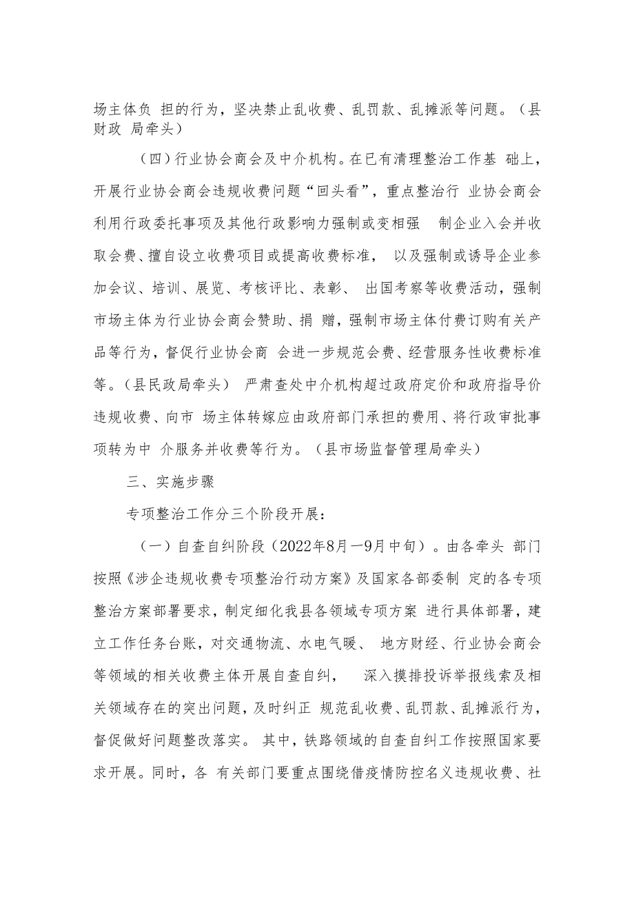 XX县涉企违规收费专项整治行动方案.docx_第3页