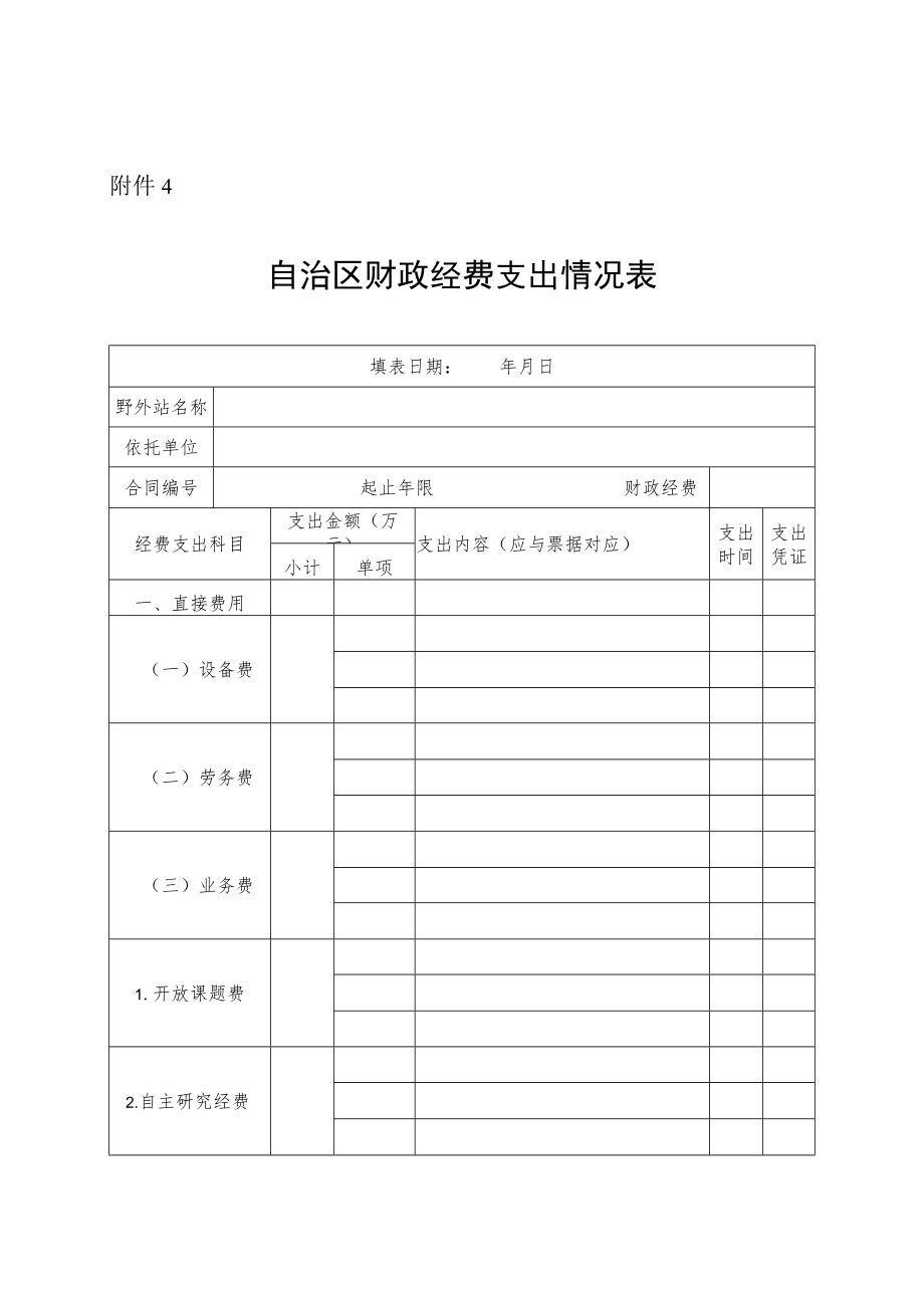 自治区财政经费支出情况表.docx_第1页