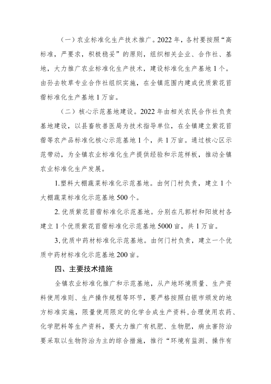 农业标准化示范基地建设实施方案.docx_第2页