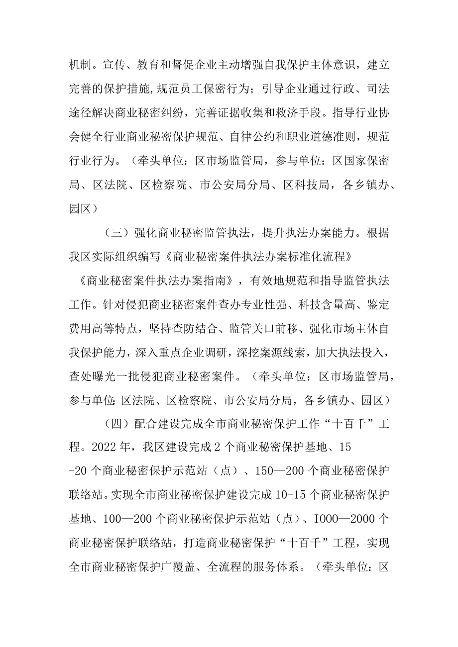 关于进一步加强全区商业秘密保护工作的实施意见.docx_第3页