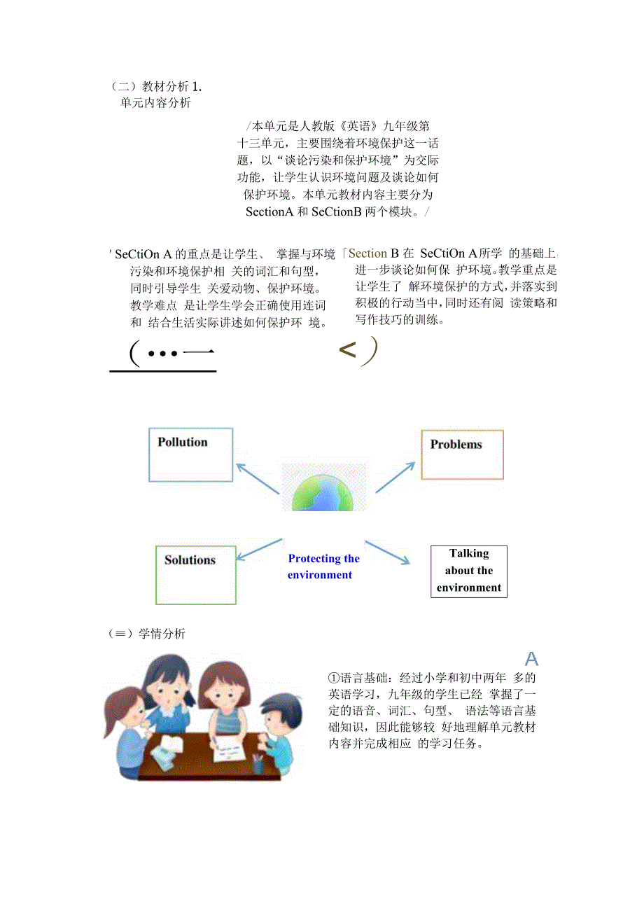 Unit3 We’re trying to save the earth!单元作业设计.docx_第2页