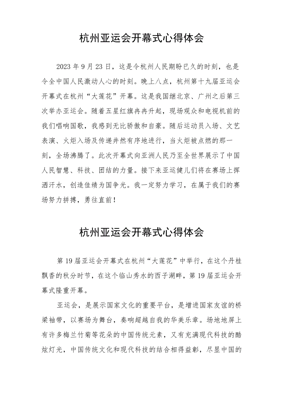 六篇杭州亚运会开幕式心得体会简要发言.docx_第2页