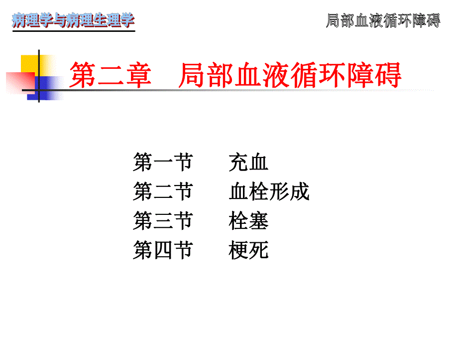 病理学第3章局部血液循环障碍.ppt_第1页