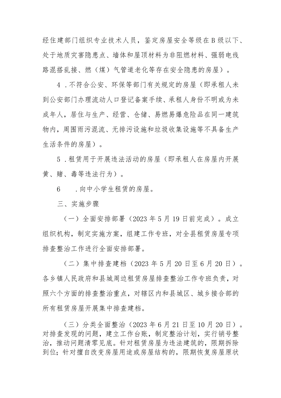 XX县租赁房屋专项排查整治工作实施方案.docx_第2页