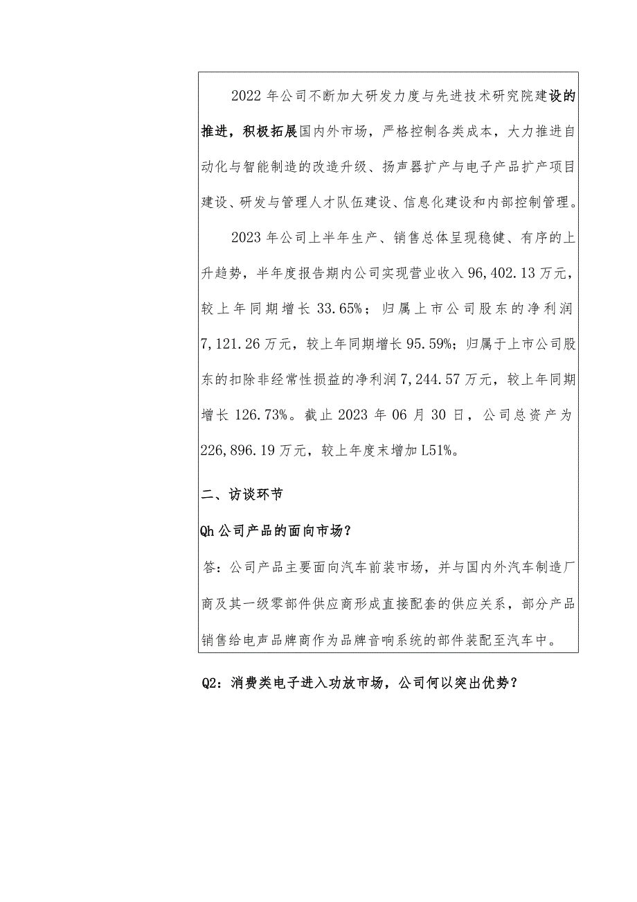 苏州上声电子股份有限公司投资者关系活动记录表.docx_第2页