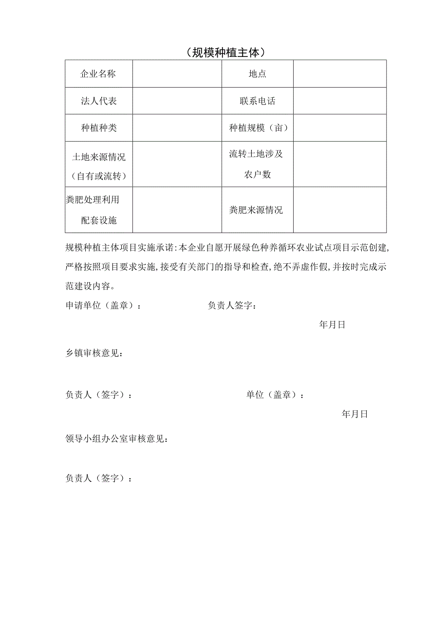 萧县实施绿色种养循环农业试点项目申请表.docx_第2页