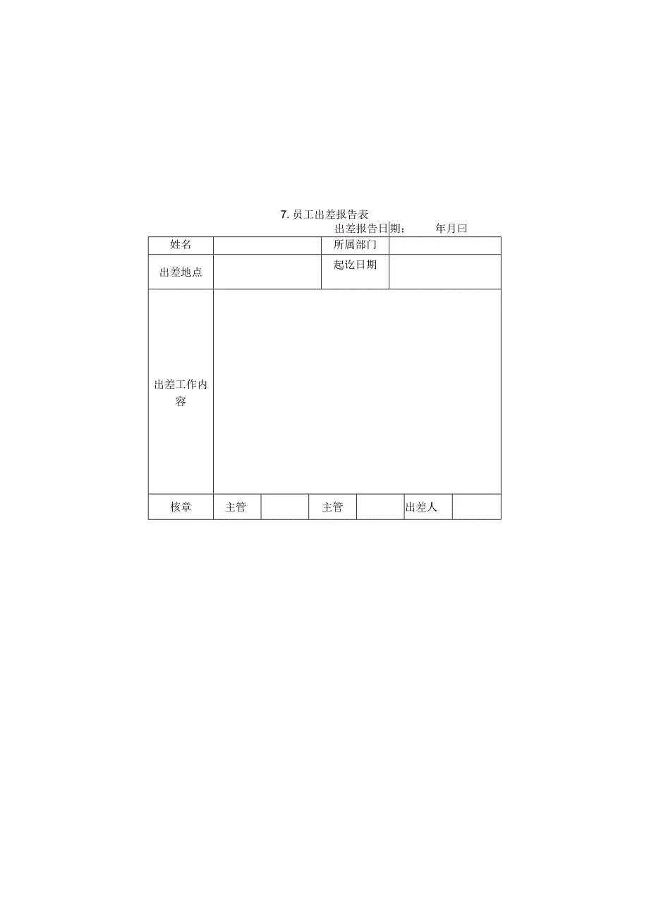 7.员工出差报告表.docx_第1页