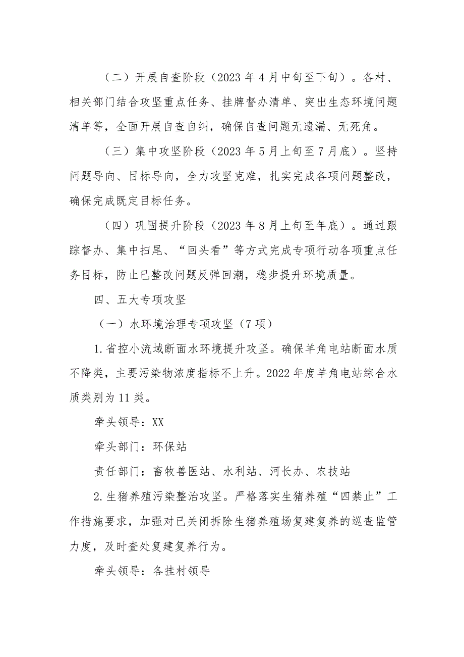 XX镇生态环境综合整治专项行动工作方案 .docx_第2页