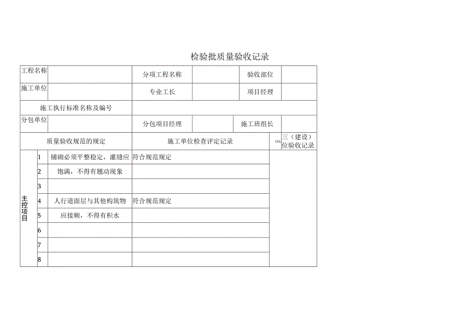 检验批质量验收记录.docx_第1页