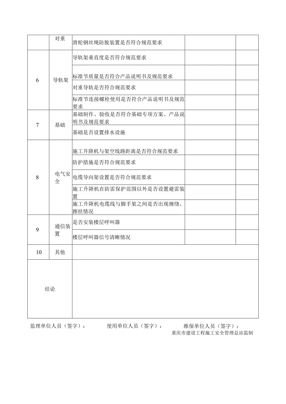 施工升降机月检表.docx_第3页