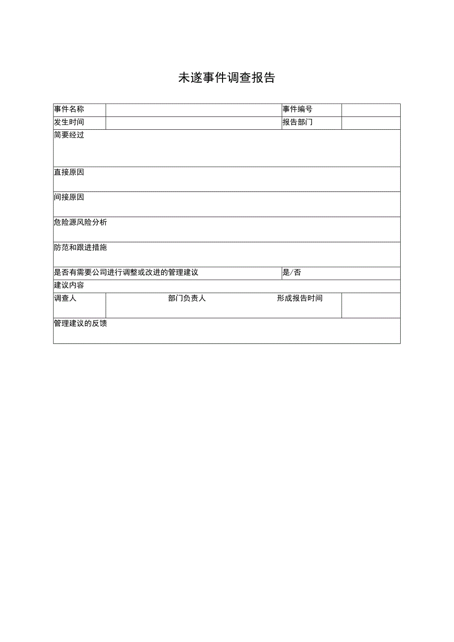 未遂事件调查报告.docx_第1页