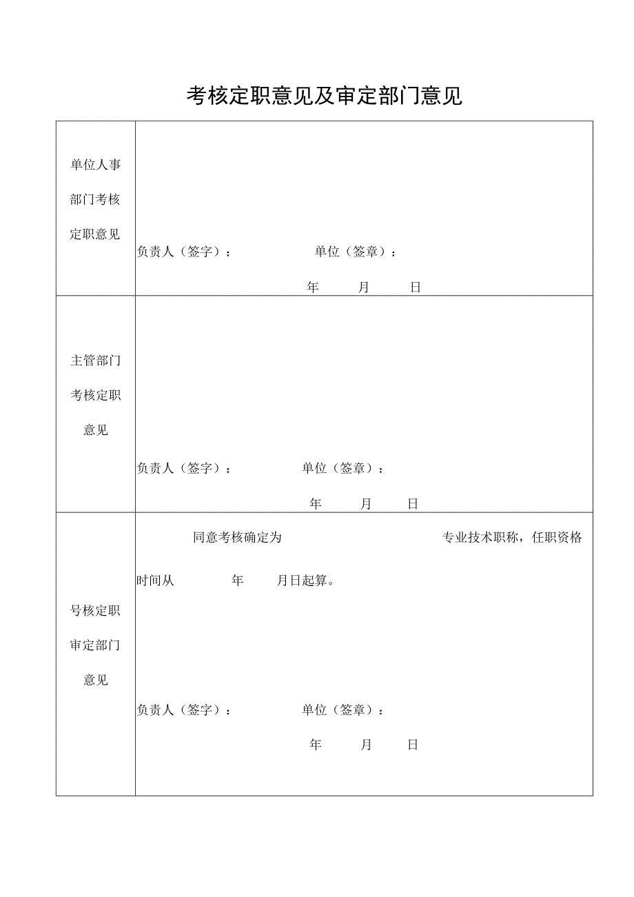 考核定职意见及审定部门意见.docx_第1页