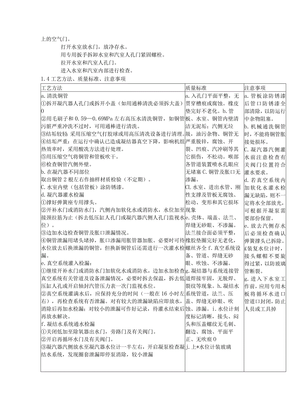 汽轮机热交换器主凝结器、旁路凝结器及其附属装置检修规程.docx_第2页