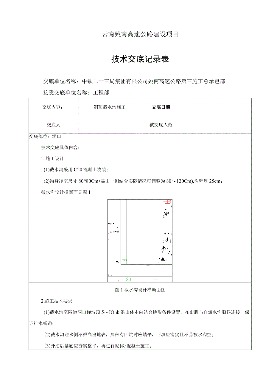 截水沟施工技术交底.docx_第1页