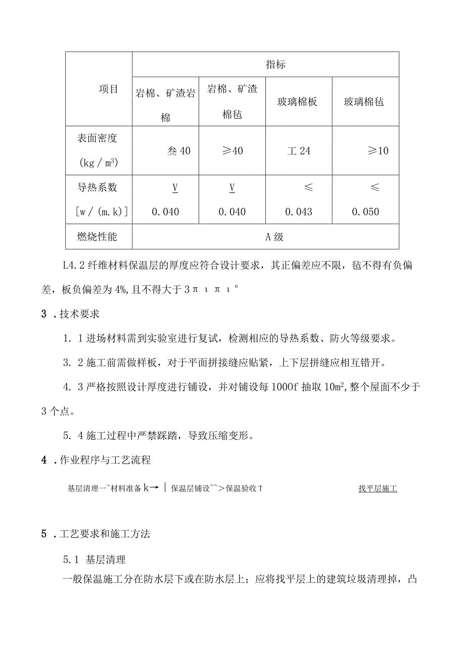 纤维材料保温层施工作业指导书.docx_第3页